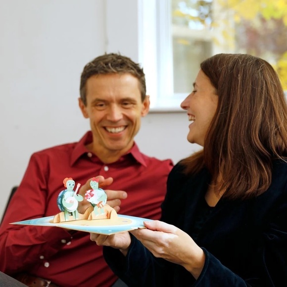 Turtley in Love Pop-Up Card, NWT 🐢 - Picture 6 of 14